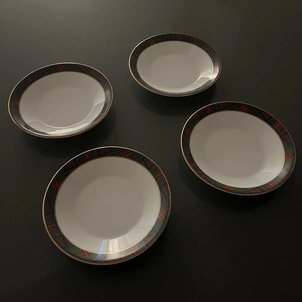 Ralph Lauren Highland China Saucer Plates—Vintage